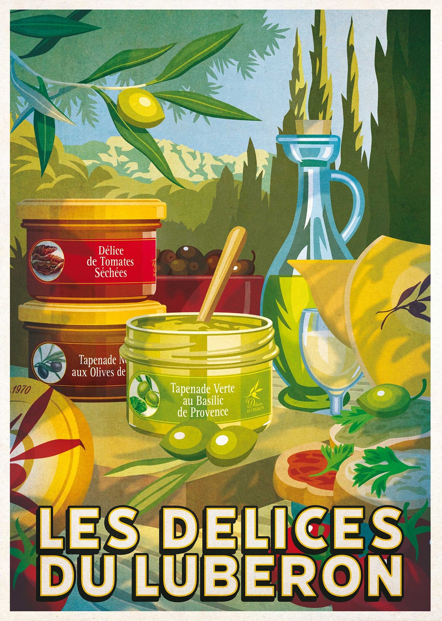 🇫🇷 Palette Set of 6 Provence Appetizer Spreads, 6.3 oz (180g)