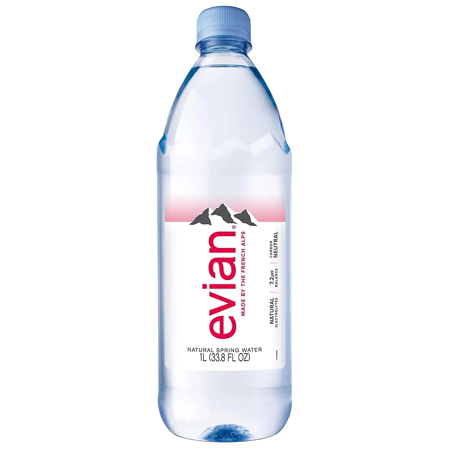 🇫🇷 Evian Water (Plastic Bottle), 33.8 fl oz (1 liter)