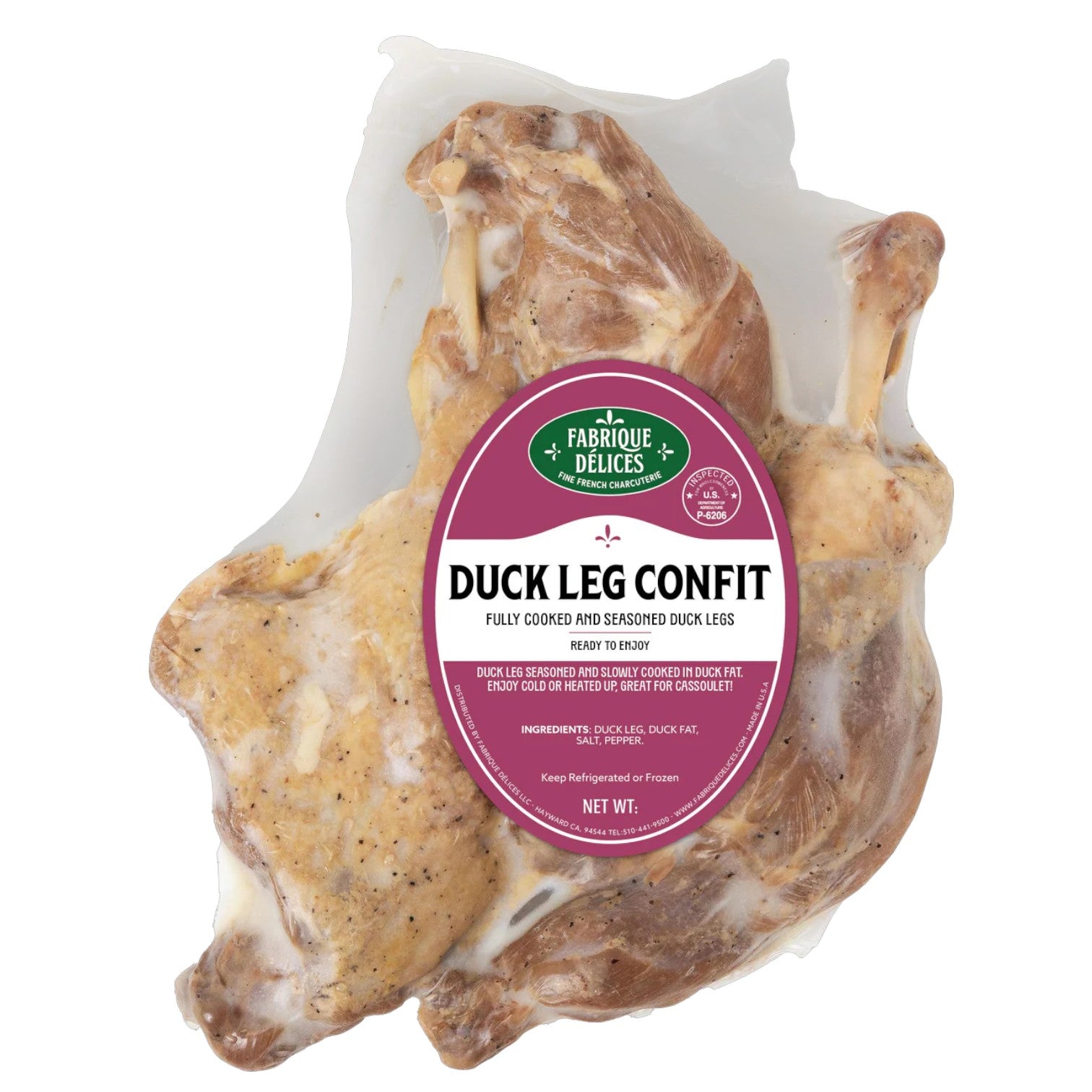 🇫🇷 3 Duck Legs Confits by Fabrique Délices 🦆