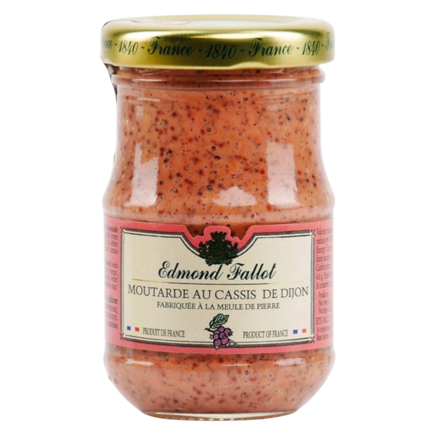 🇫🇷 Cassis BlackCurrant Dijon Mustard, 7.4oz. (210 g)