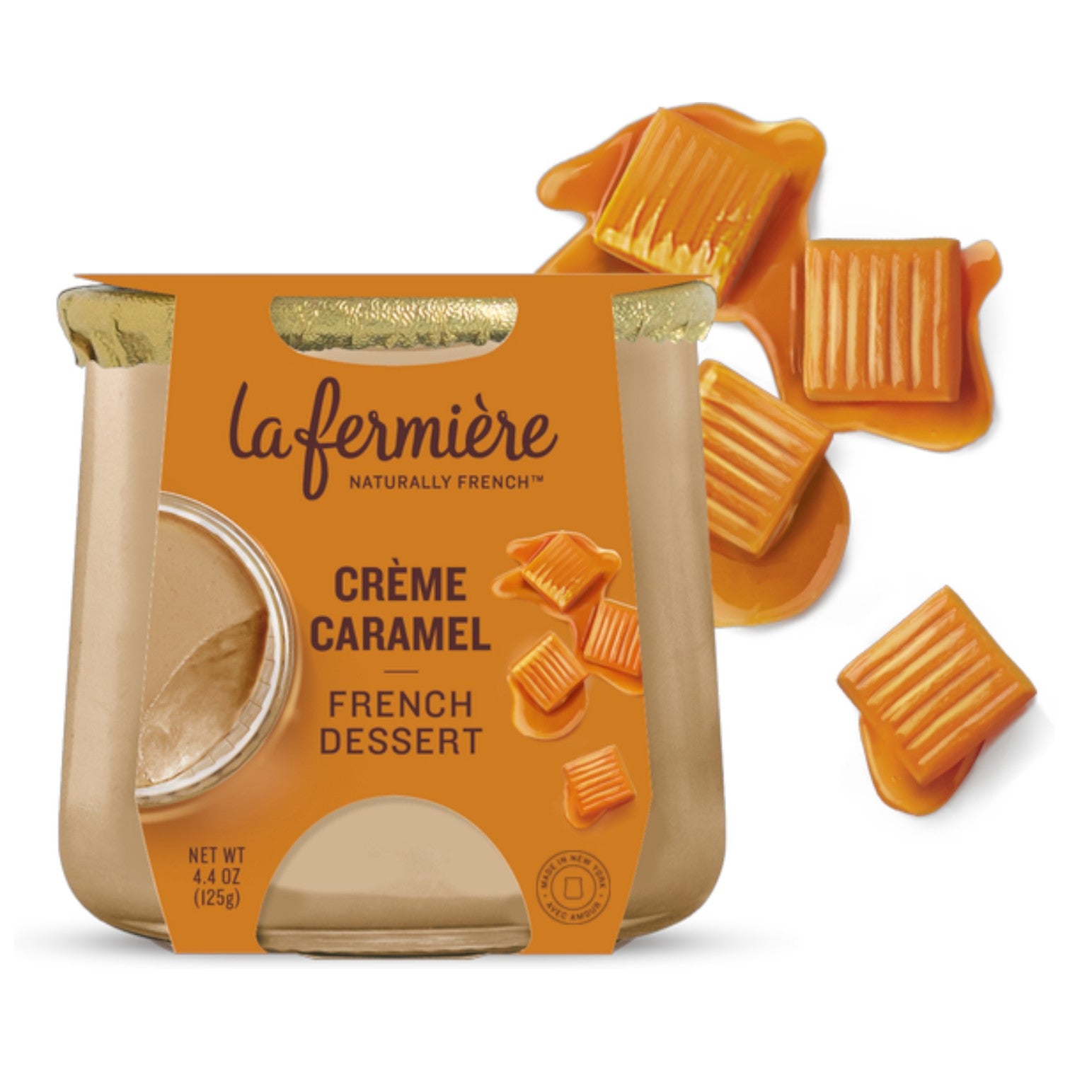 🇫🇷 Crème Caramel (French Dessert), 4.4 oz (125g)