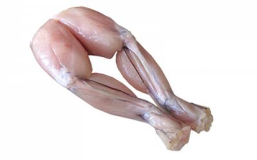 🇫🇷 6 Raw Frog Legs 'Coupe Yoga' (Frozen) ❄️, ~18 oz