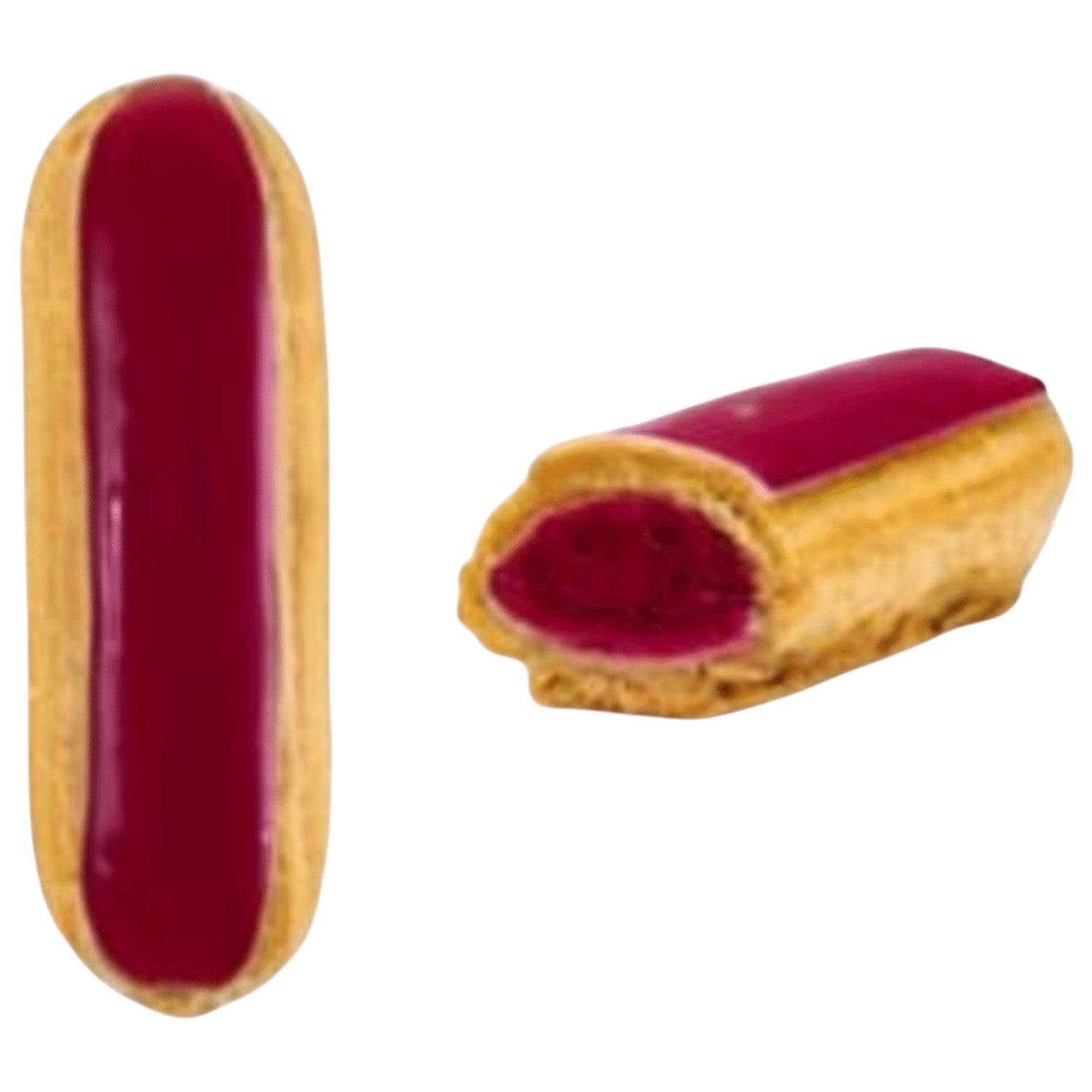 🇫🇷 Blackcurrant 'Cassis' Éclair, 2.6 oz (75g) [Frozen] ❄️