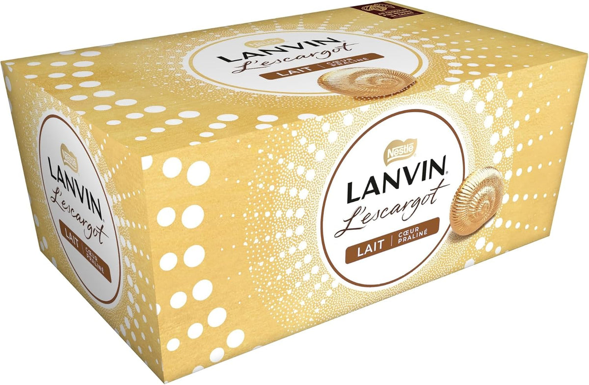 🇫🇷 10 L'Escargots LANVIN Milk Chocolates, 5.78 oz (164g)