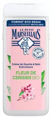 🇫🇷 Cherry Flower Shower Gel, 22 fl oz (650ml) [Large Size]