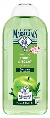🇫🇷 Apple Extract and Olive Leaf Shampoo, 10.1 fl oz, 300ml