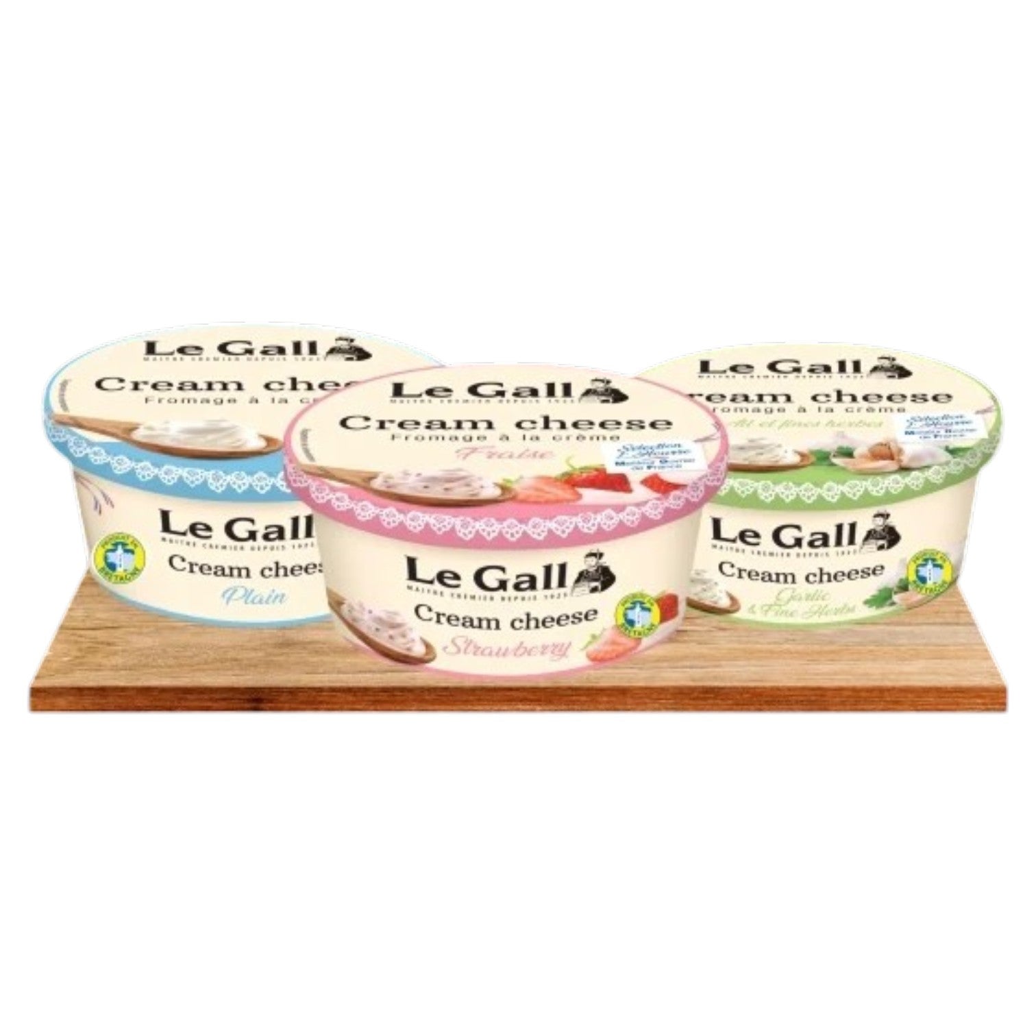 🇫🇷 French Strawberry Cream Cheese, 5.2 oz (150g)