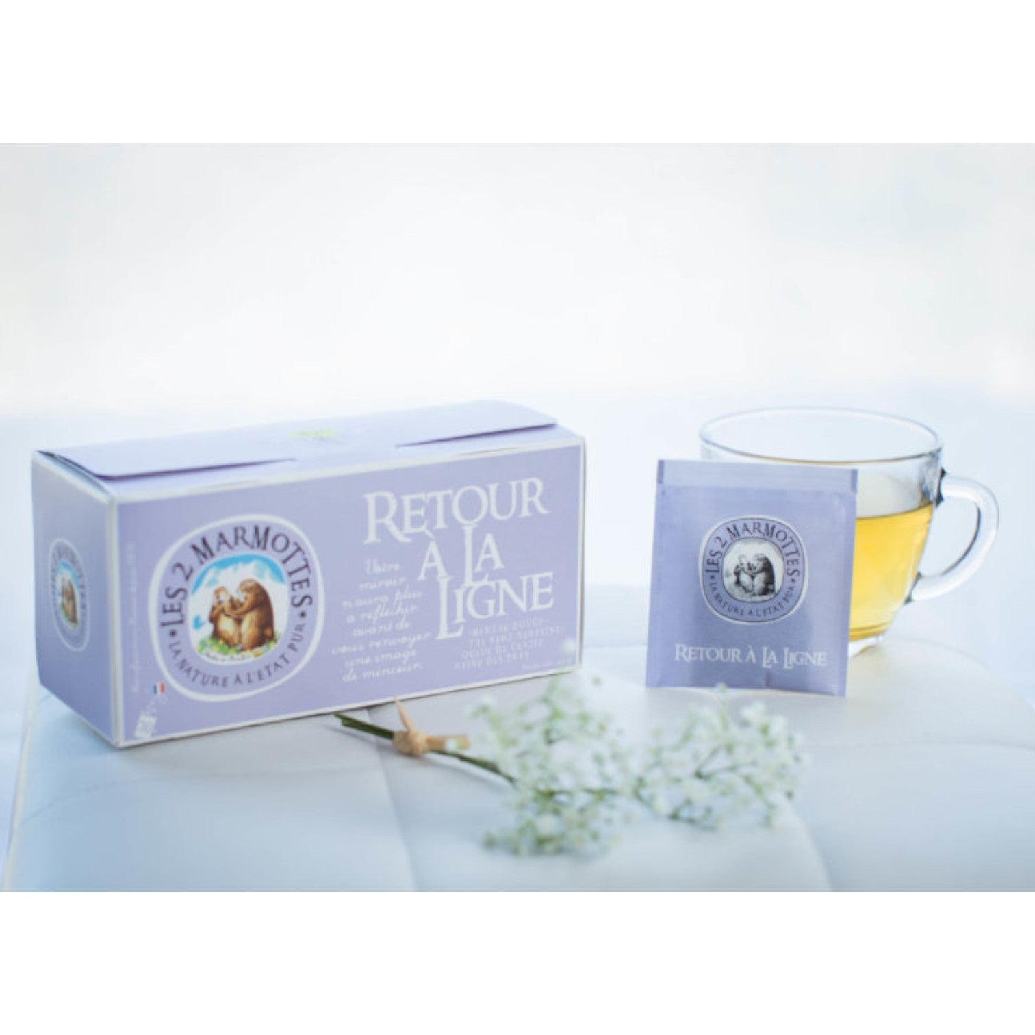 🇫🇷 30 Retour à la Ligne Herbal Tea Bags, 2.22 oz (63g) * Best-By Date: 9/2025