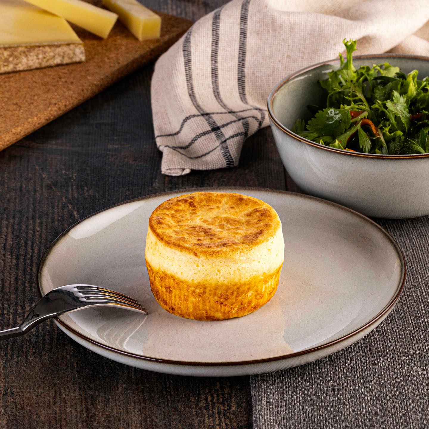 🇫🇷 6 Mini Cheese Soufflés (Cheddar & Emmental), 16.9 oz (480g)
