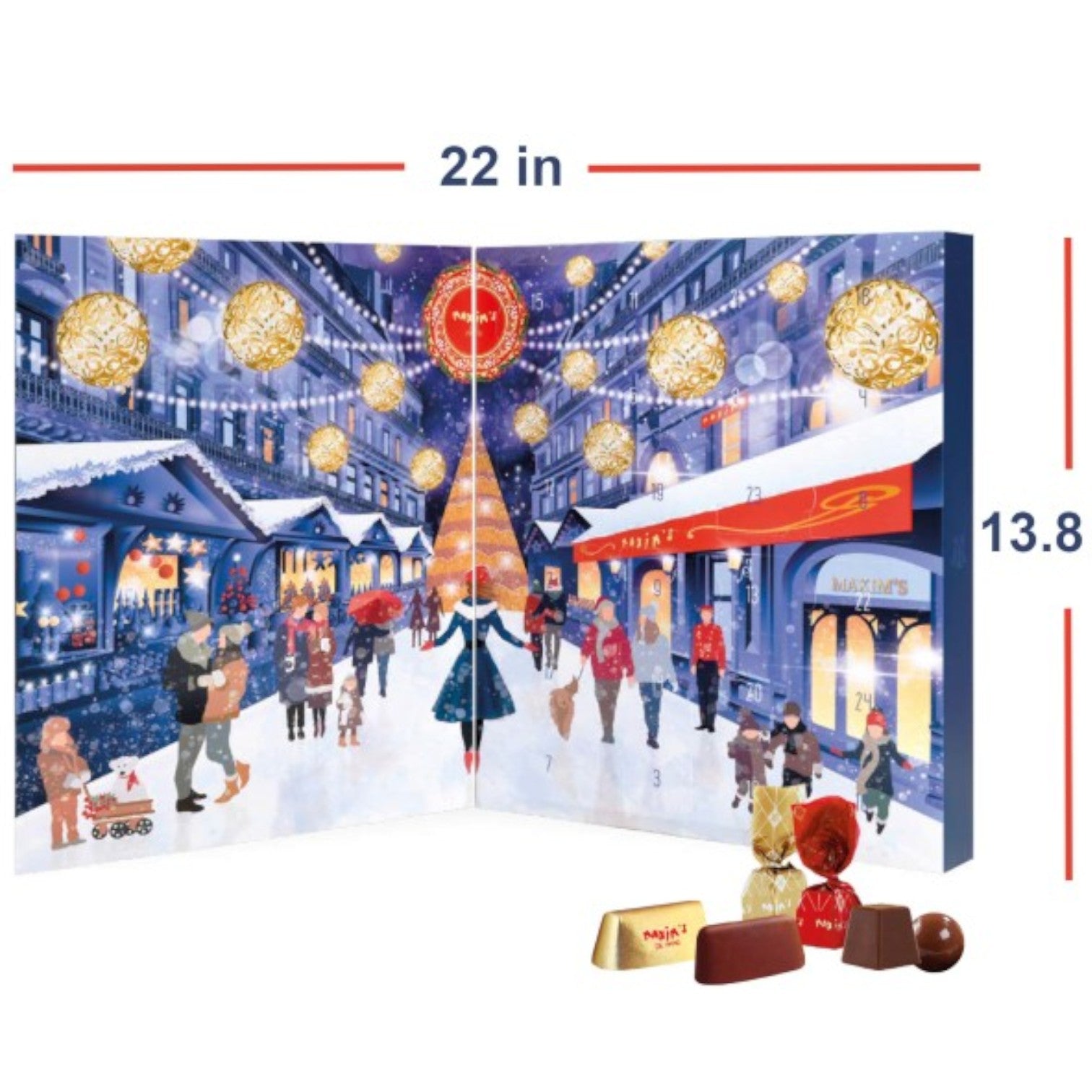🇫🇷 Maxim's de Paris Advent Calendar 2025 Limited Edition, 5 oz (142g) 🚨 Online Only