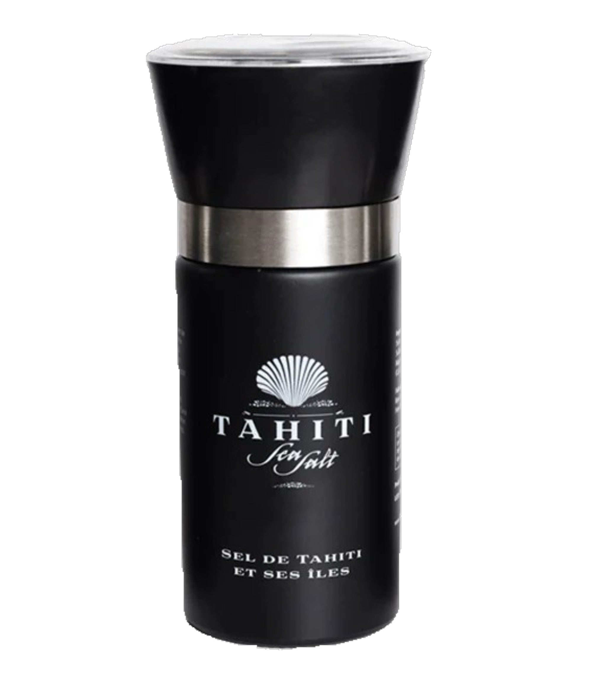 🇫🇷 Tahiti Salt Grinder w/ Bora Bora Coarse Sea Salt