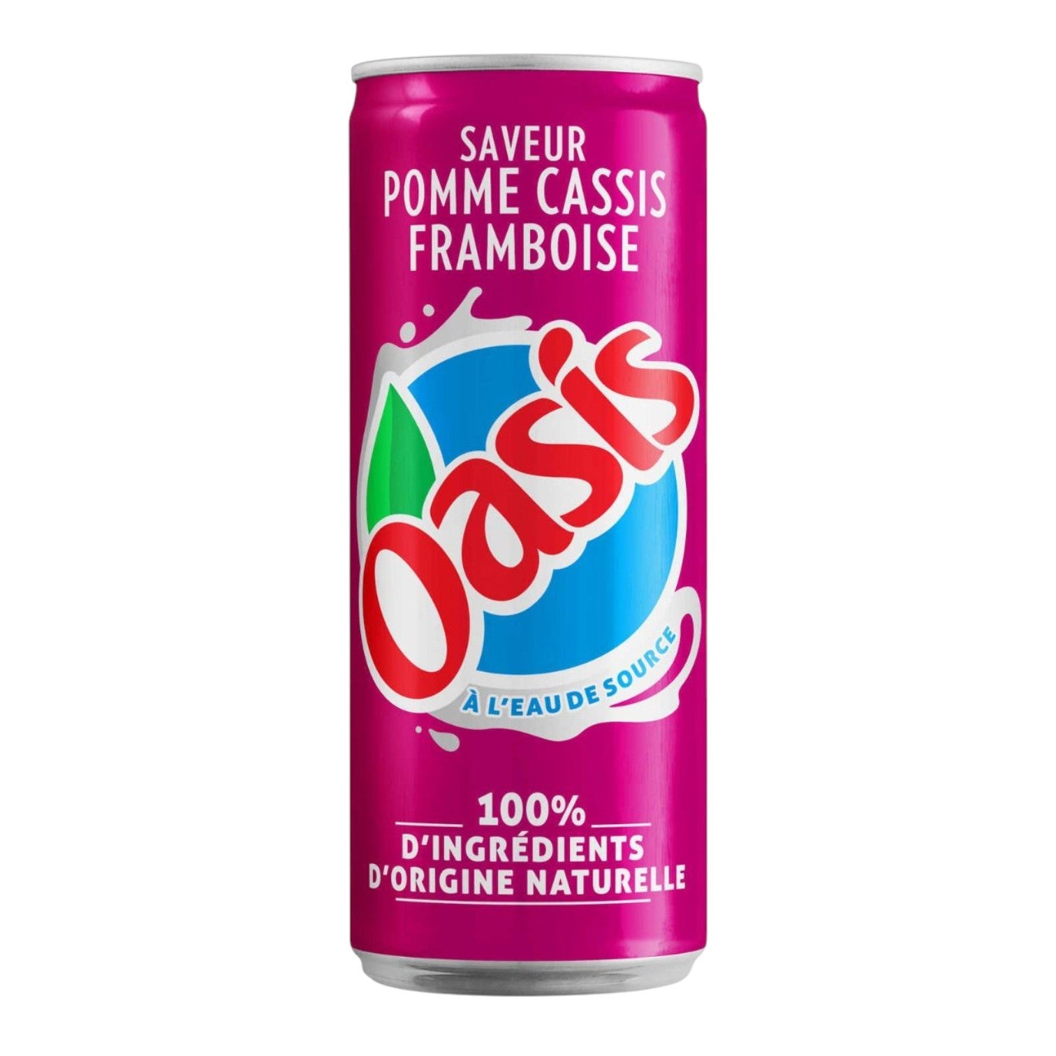 🇫🇷 Oasis Apple-Blackcurrant-Raspberry Juice, 11.12 fl. oz. (330ml)
