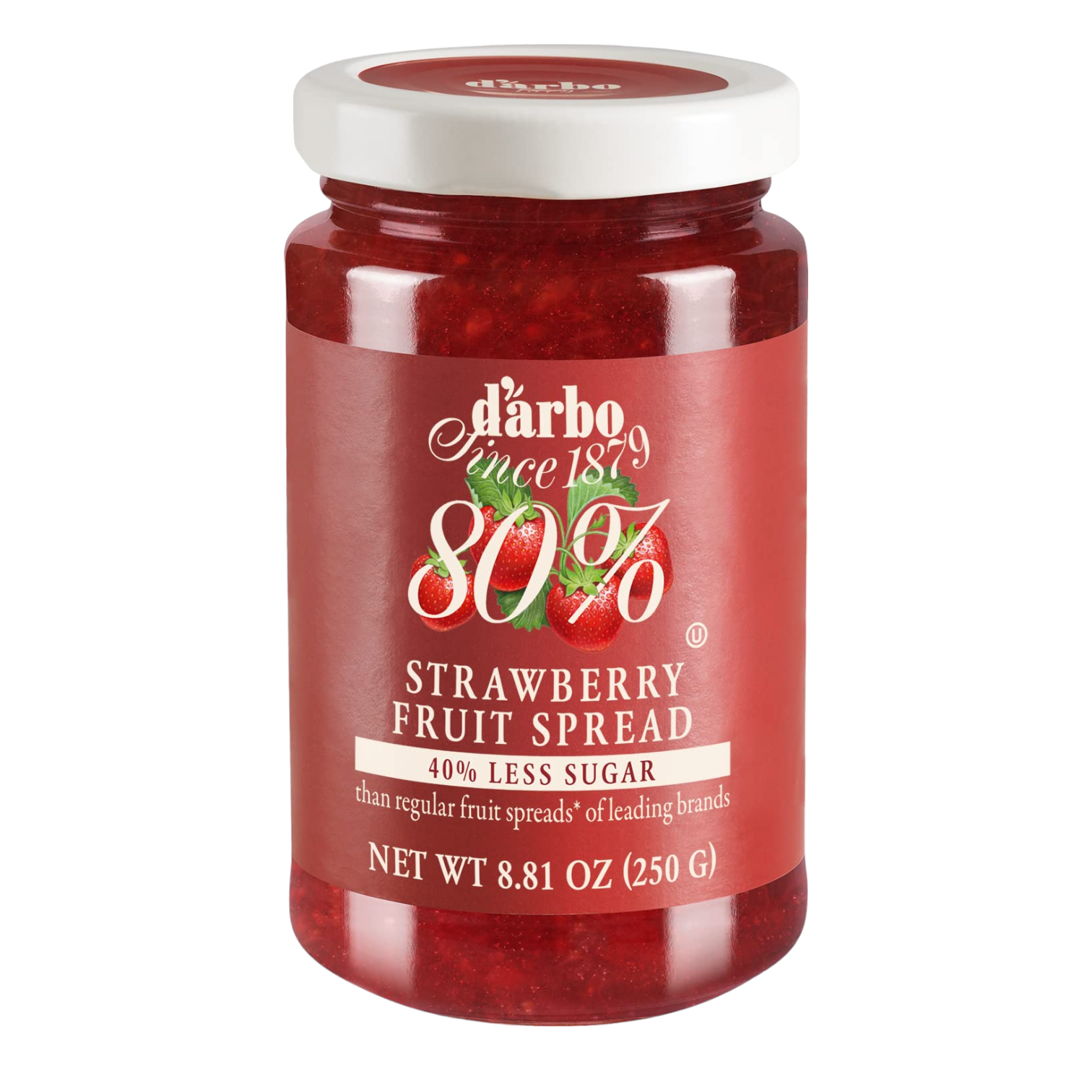 🇦🇹 Strawberry Spread (80% Fruits), 8.8 oz (250g)