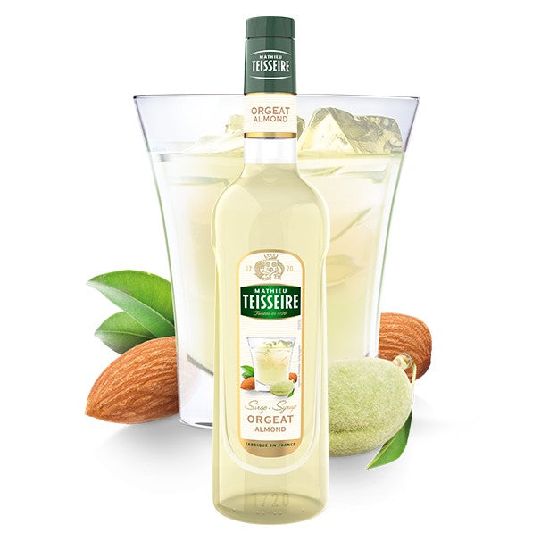 🇫🇷 Orgeat Almond Professional Syrup, 23.6 fl oz (700 ml)
