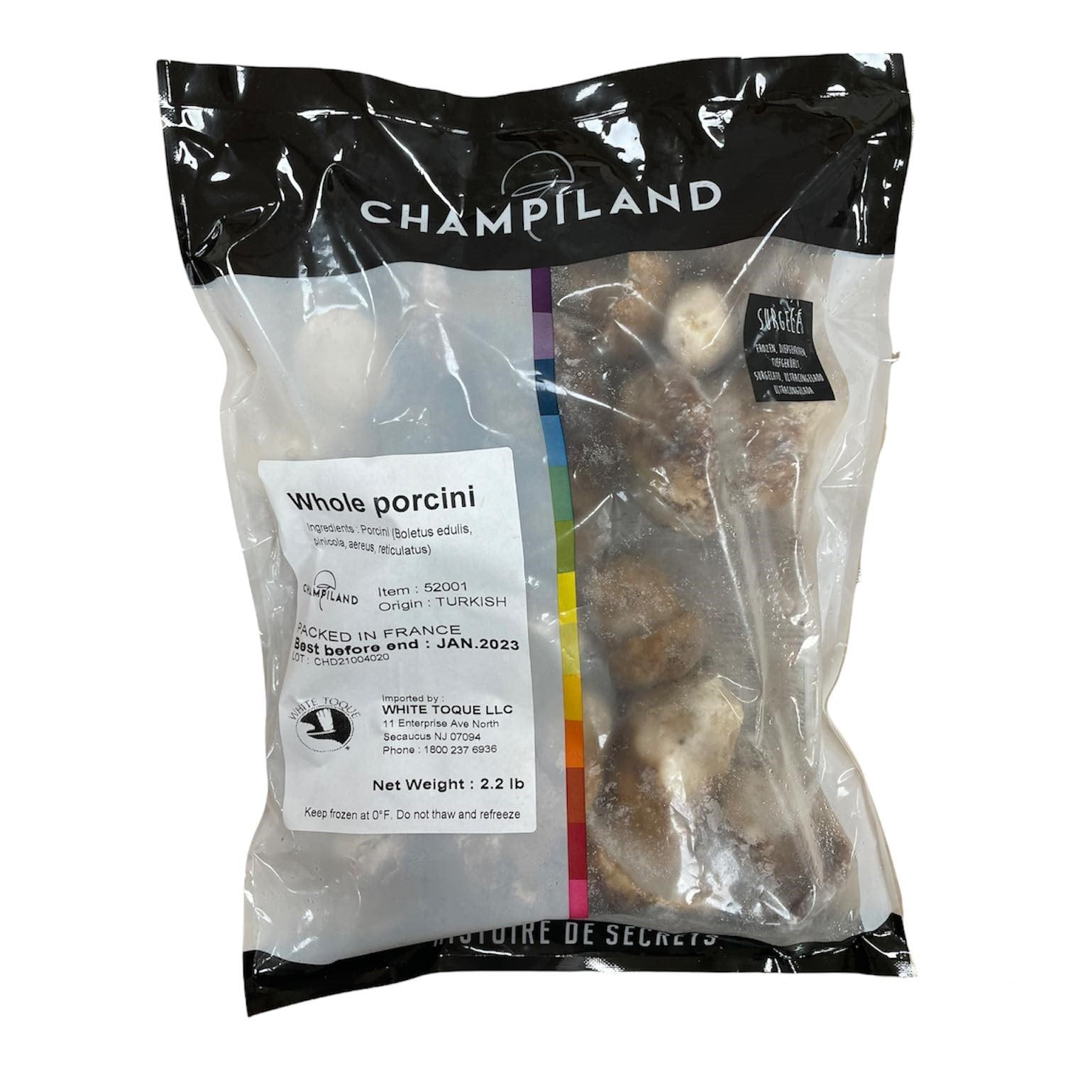 🇹🇷 Whole Porcini Cepes Grade A by Champiland, 2.2 lbs [Frozen] ❄️
