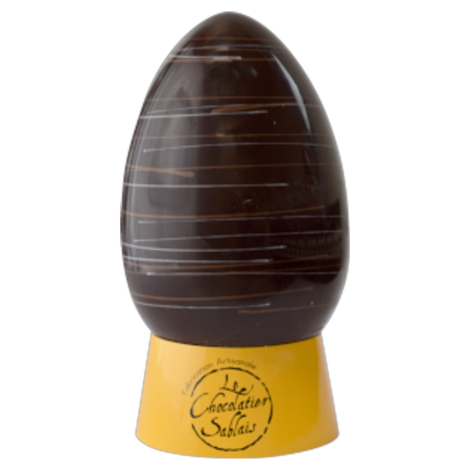 dark chocolate egg chocolatier sablais-Photoroom.jpg