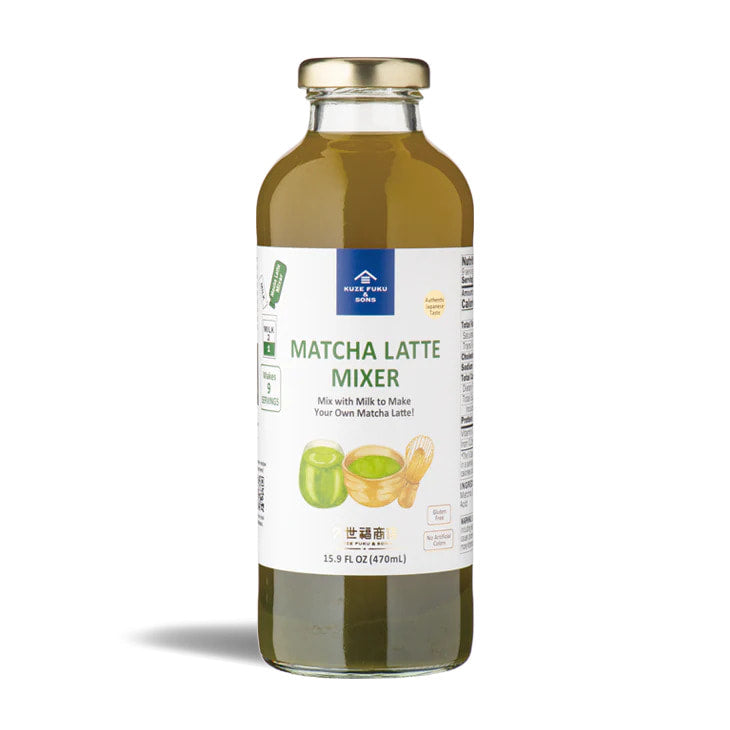 🇺🇸 🇯🇵 Matcha Latte Mixer by Kuze Fuku, 16 fl. oz (470g) * Best By Date: 1/11/25