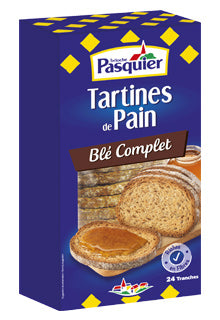 Toasted Tartines Whole-Wheat Bread by Pasquier