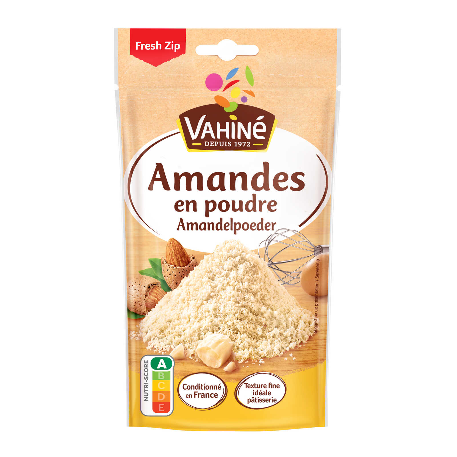 🇫🇷 Ground Almond Powder by Vahiné, 4.4 oz (125g) *BEST BY DATE: 10/29/24