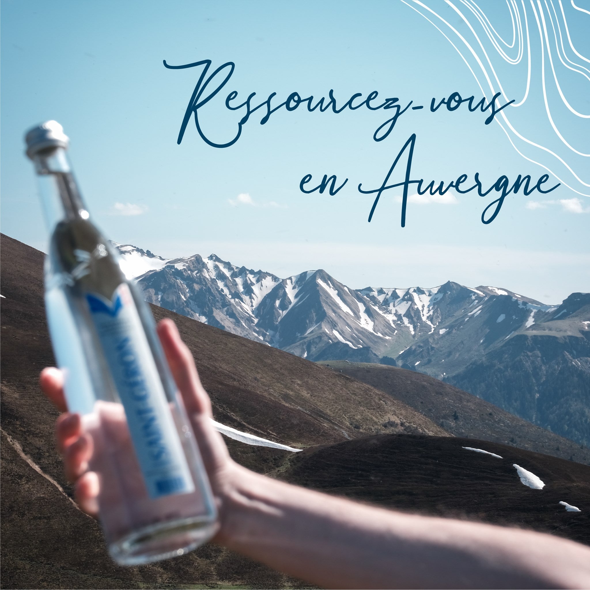 🇫🇷 Saint-Géron Premium Naturally Sparkling Mineral Water (Glass Bottle)