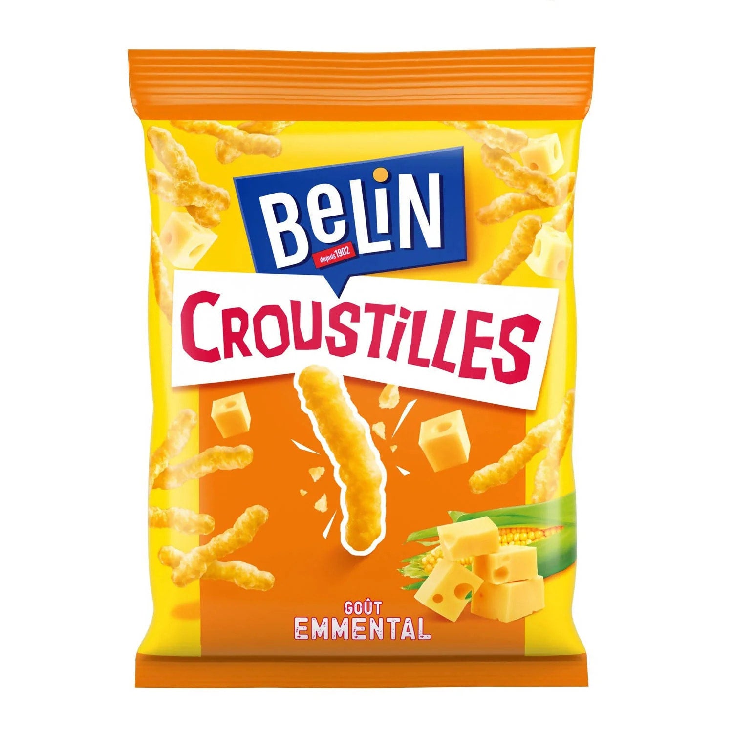🇫🇷 Croustilles Emmental Cheese, 4.88 oz (138g)