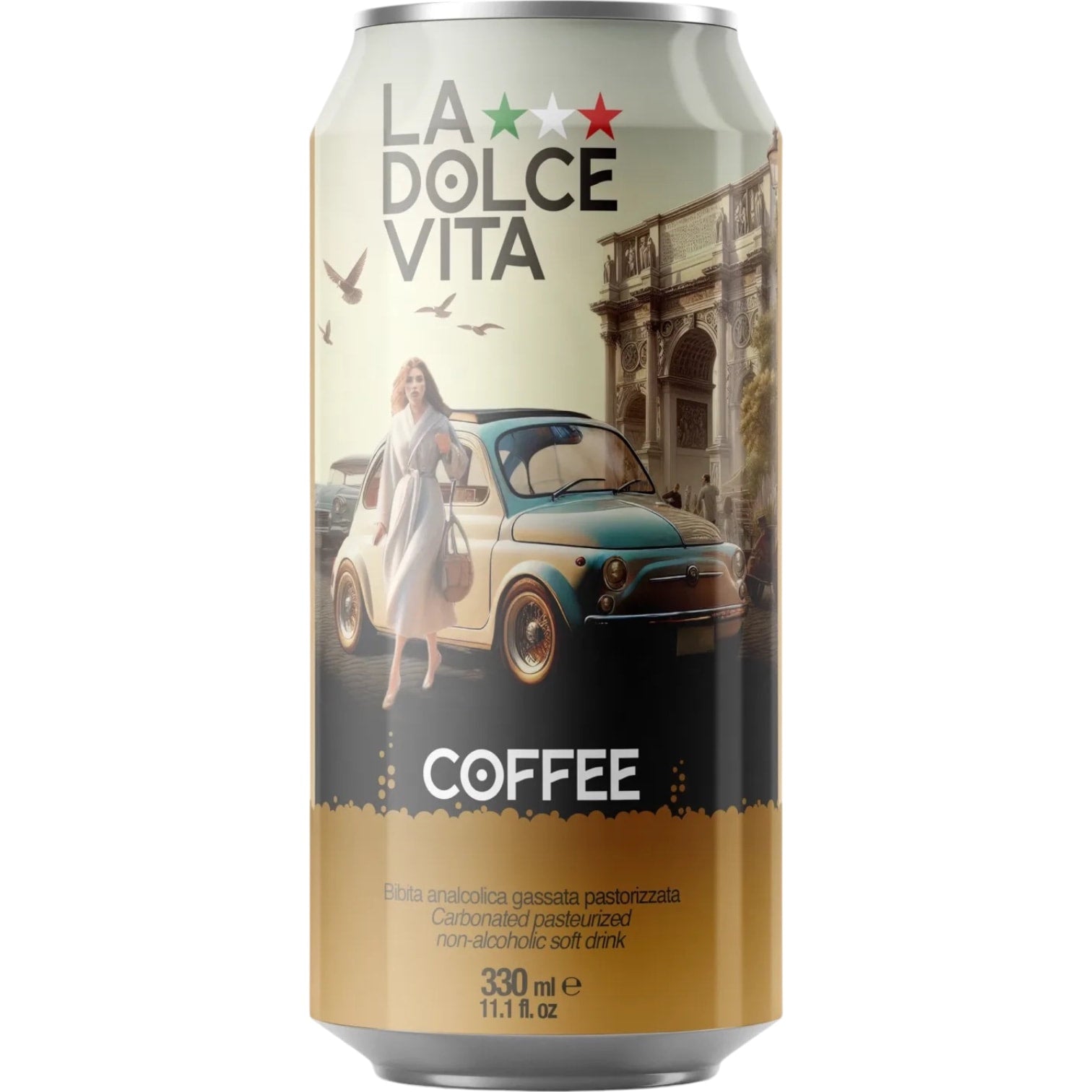 🇮🇹 4 La Dolce Vita Sparkling Coffee, 4 x 11.15 fl. oz.