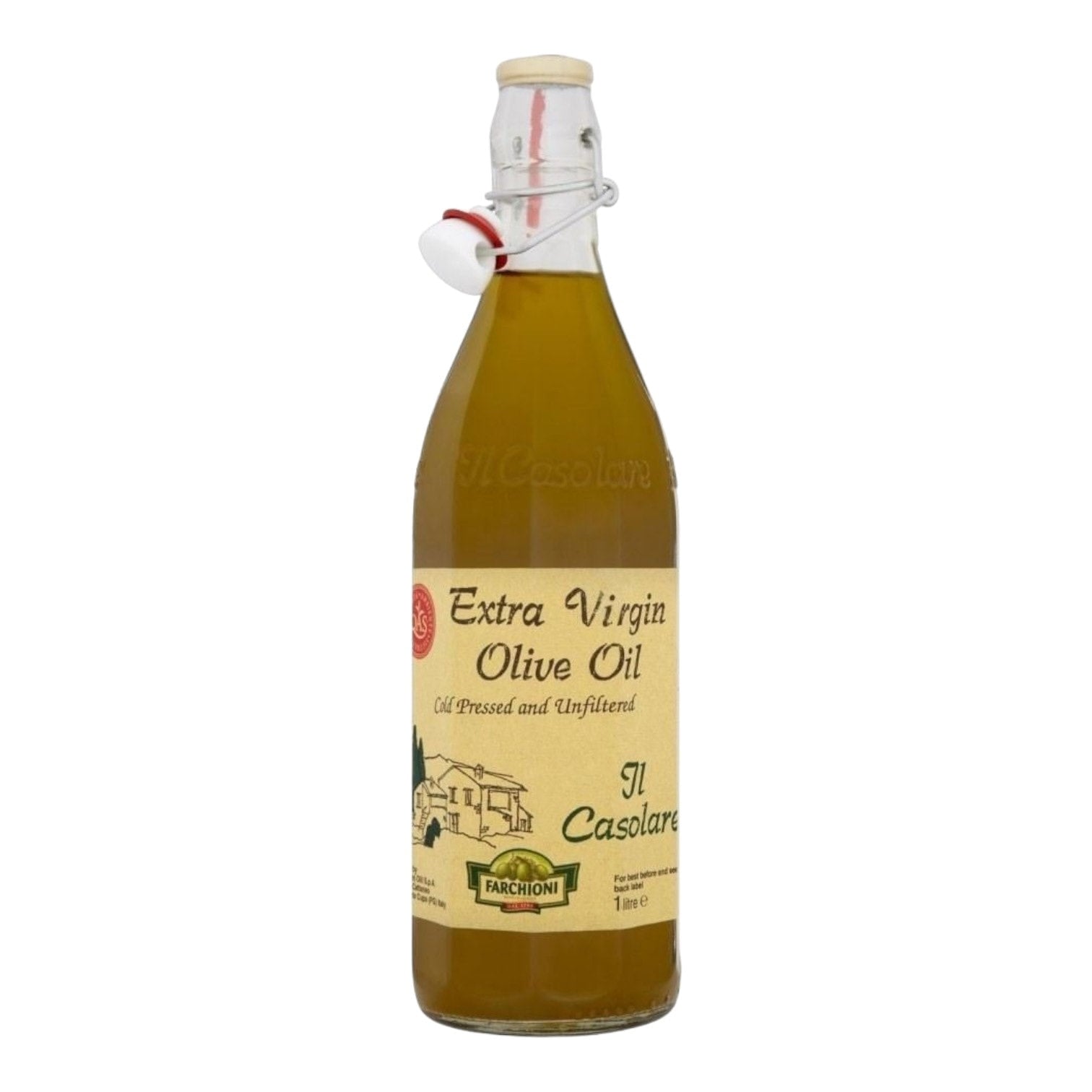 🇮🇹 Organic & Unfiltered Extra Virgin Olive Oil 'Il Casolare', 25.3 fl. oz. (750ml)