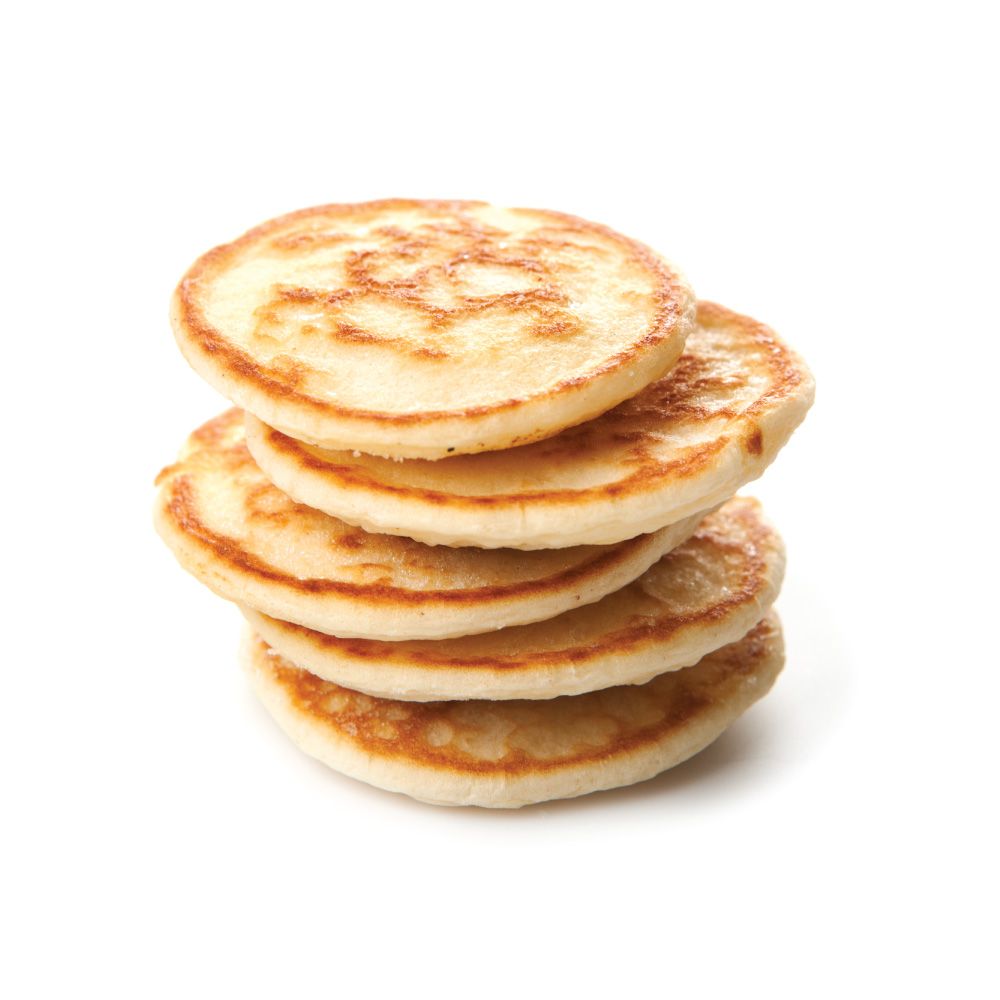 🇫🇷 16 French Mini Blinis by Le Monde des Crêpes, 2.82 oz (80g) [Retail Box, Frozen] ❄️