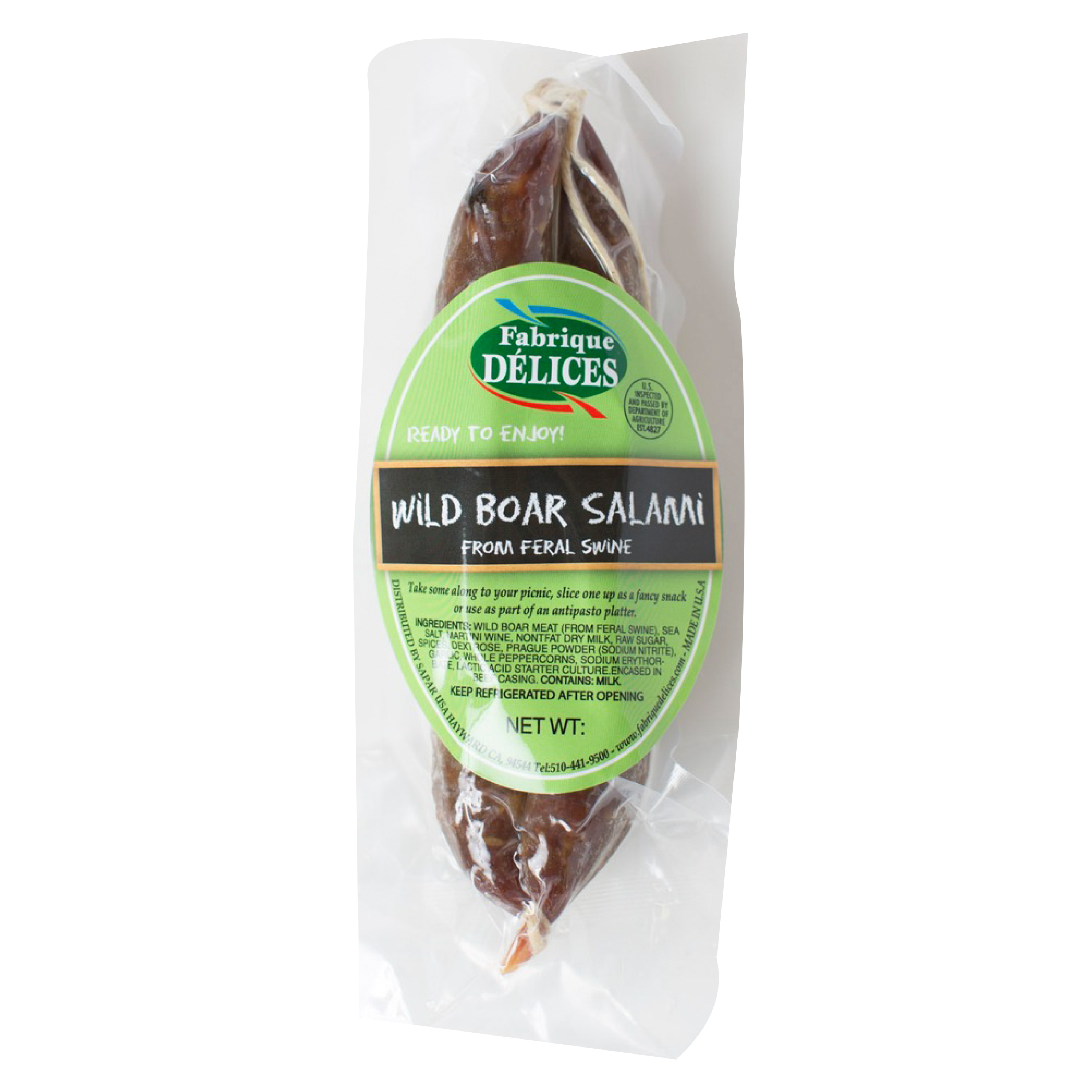 🇫🇷 Wild Boar Salami, 6 oz