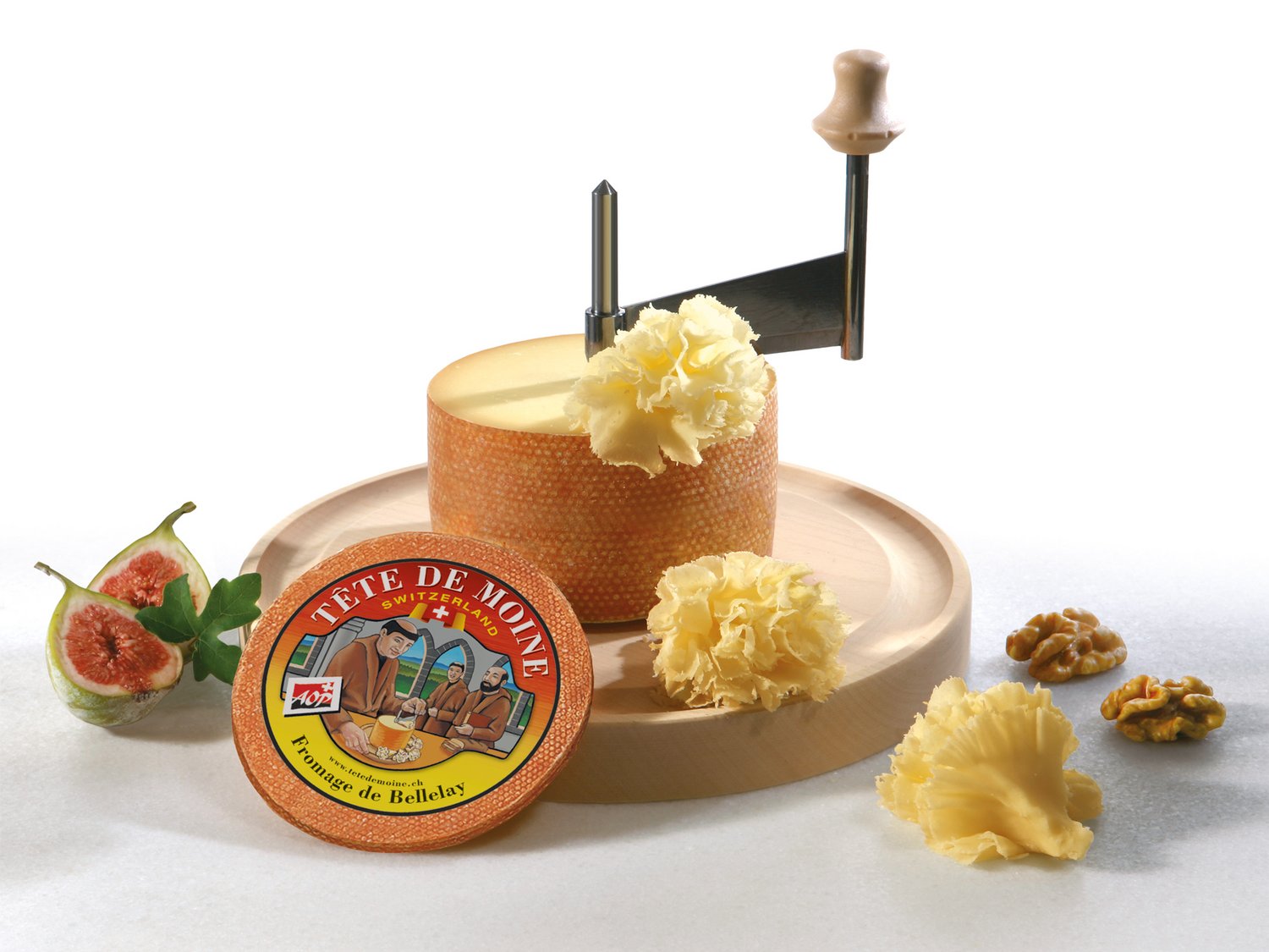 🇨🇭 Tête de Moine AOP (Raw Cow's Milk), 1.9 lbs