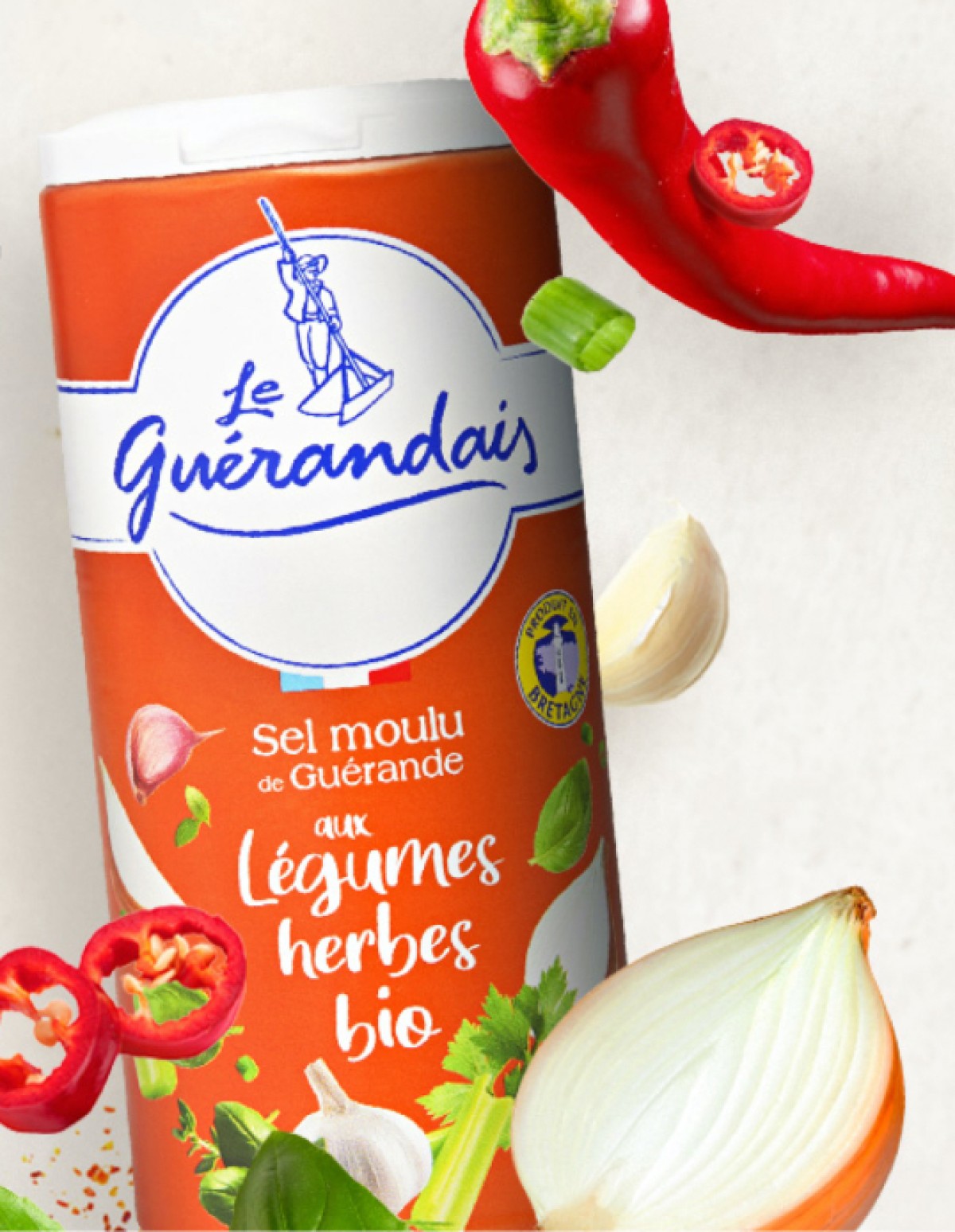 le guerandais Sel aromatisé aux légumes et herbes BIO Le Guérandais.jpg