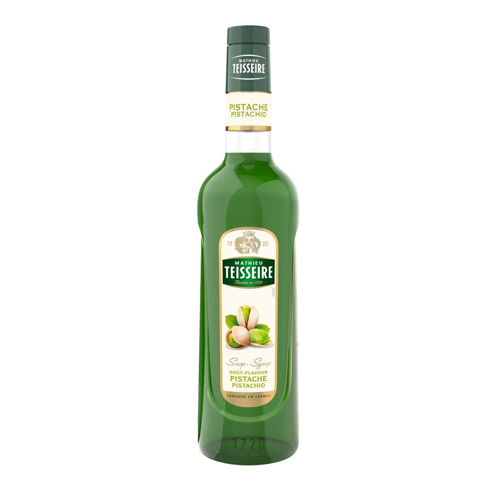 🇫🇷 Pistachio Syrup by Teisseire Professional, 23.6 fl oz (700 ml)