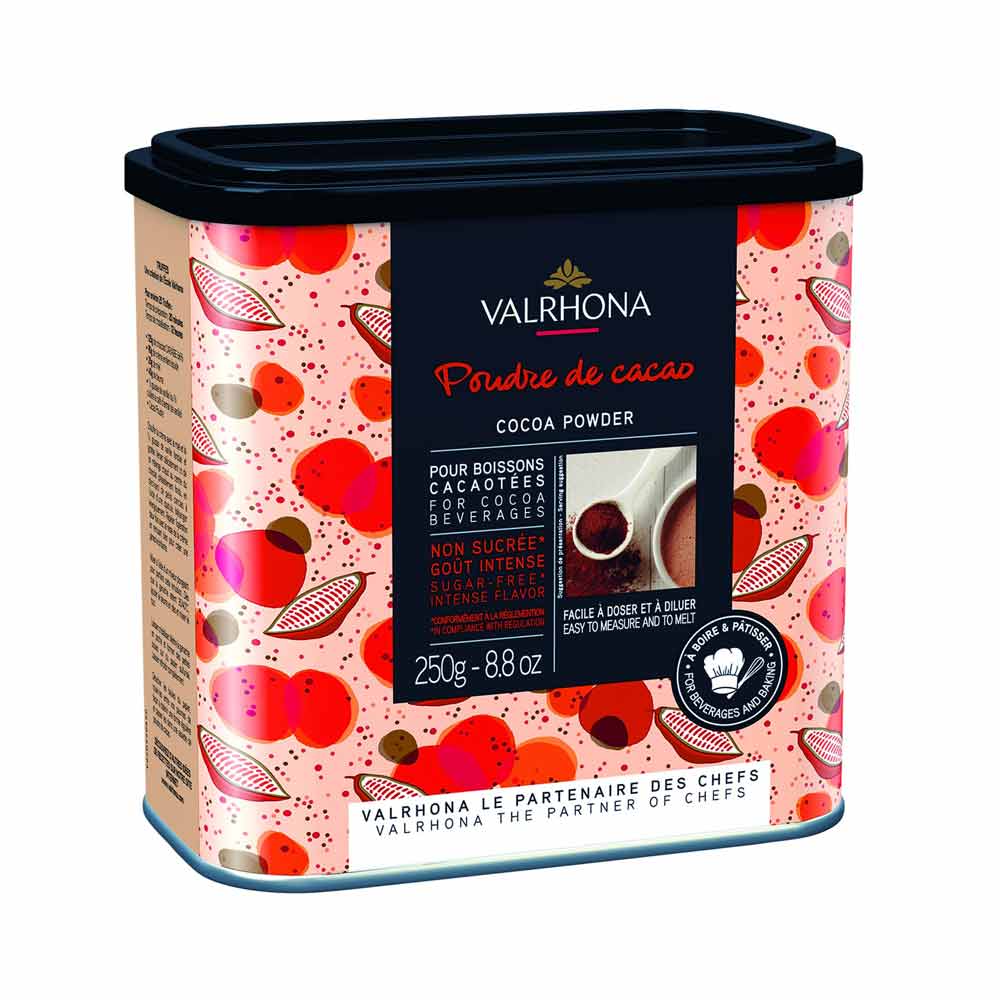 🇫🇷 100% Pure Cocoa Powder (No Sugar Added), 8.8 oz (250g)