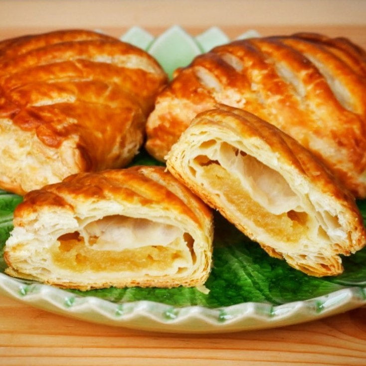 🇫🇷 10 Mini Apple Turnover Chausson, 40g [Ready-to-Bake, Frozen] ❄️