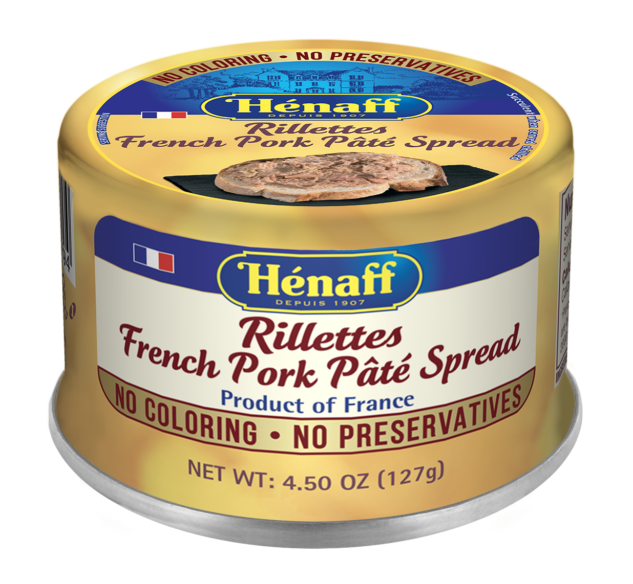 🇫🇷 Pork Rillettes by Henaff, 4.5 oz (127g)