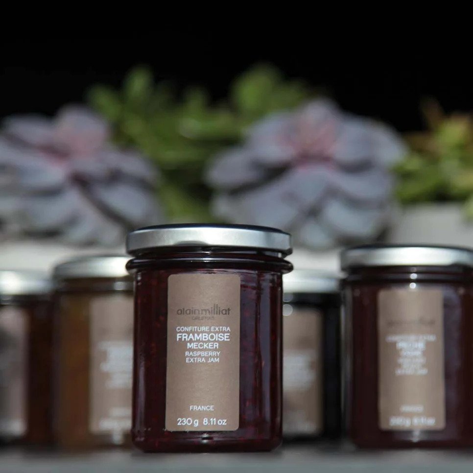 🇫🇷 Mecker Raspberry Jam, 10.6 oz (300g)