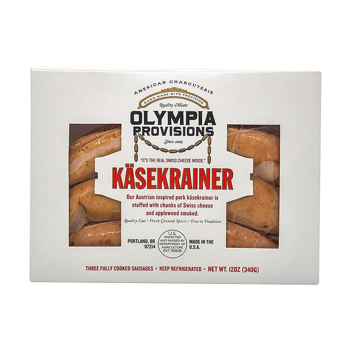 🇦🇹 3 Authentic Austrian Käsekrainer, 12 oz