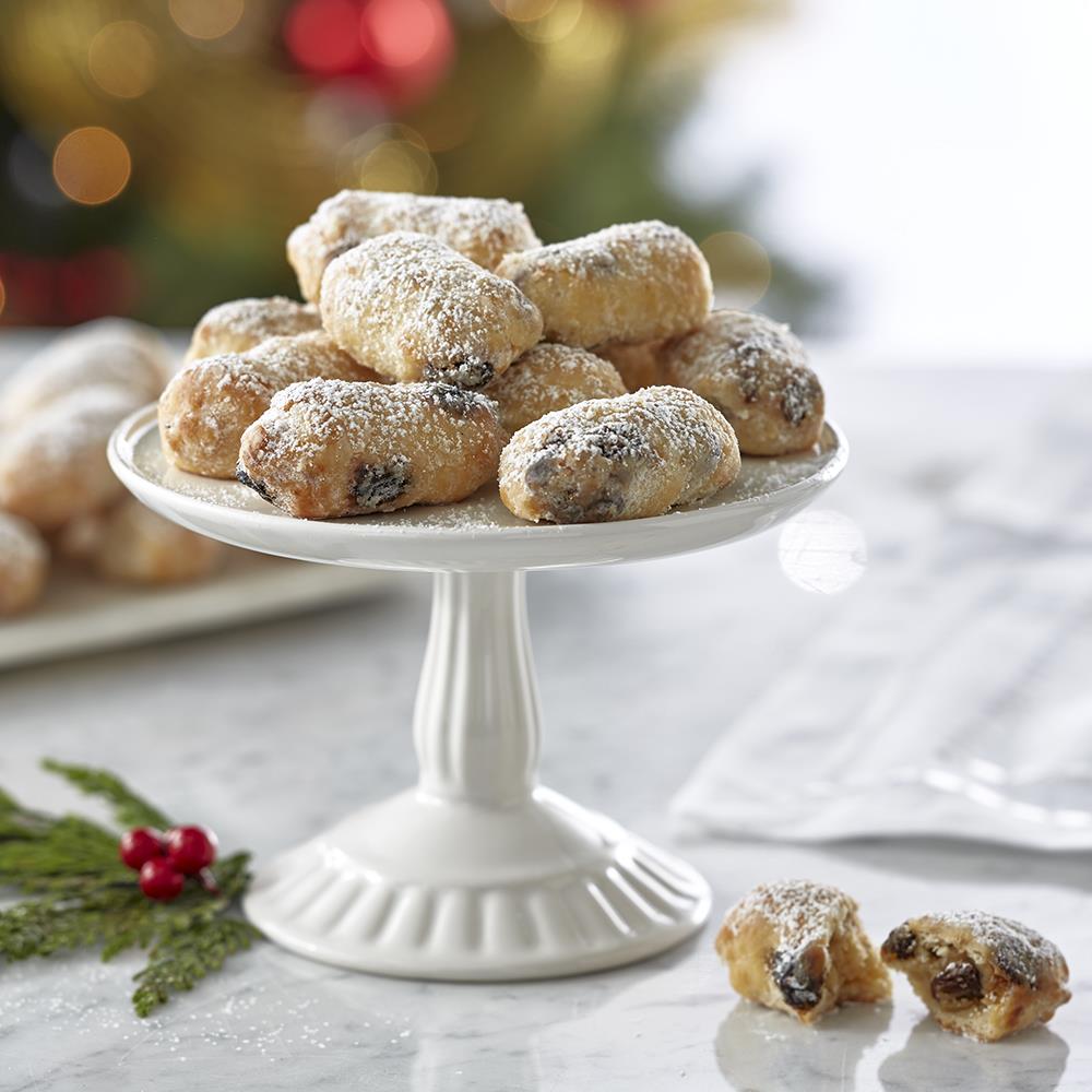🇩🇪 Traditional 'Christstollen' Marzipan (40%) & Raisins Bites by Schlünder 1474, 12 oz (350g)