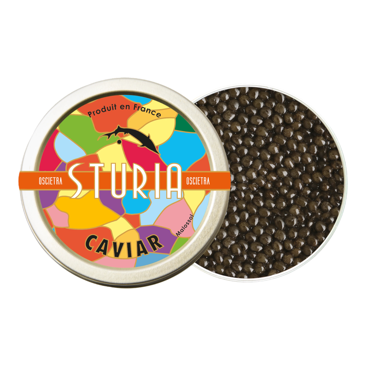 🇫🇷 Russian Oscietra Sturgeon Caviar, 1 oz (28g) * Best By Date: 7/25/25