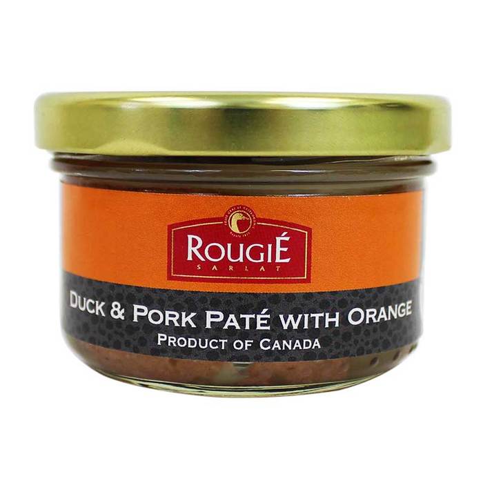 🇨🇦 Duck & Pork Pate w/ Orange by Rougié, 2.8 oz (80g)