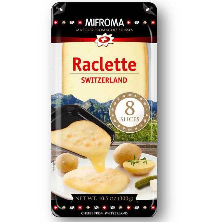 🇨🇭 8 Swiss Raclette Slices, 7 oz (200g)