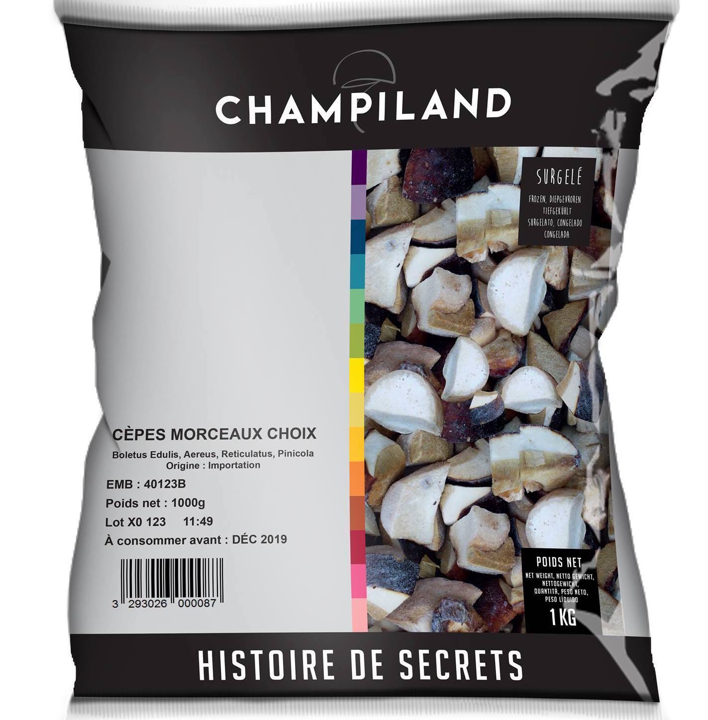 🇹🇷 Whole Porcini Cepes Grade A by Champiland, 2.2 lbs [Frozen] ❄️