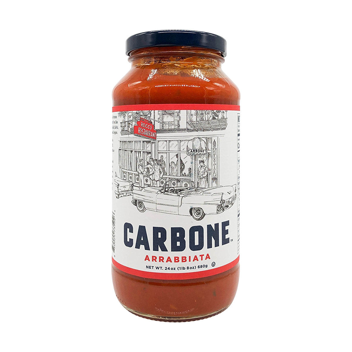 🇮🇹 Premium Arrabbiata Sauce w/ 100% Italian Tomatoes [No Sugar Added], 24 fl oz