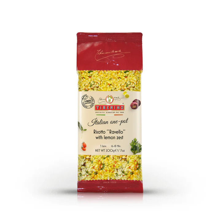🇮🇹 Italian Ready Meal: Capri Risotto "Ravello" w/ Lemon Zest [2 Servings], 7 oz (200g)