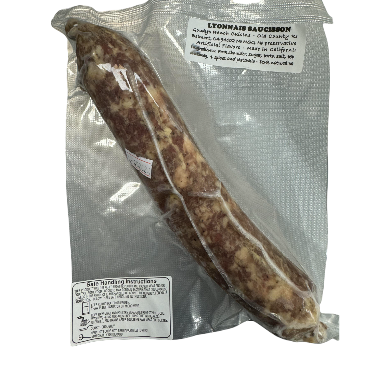 🇫🇷 Saucisson À Cuire Lyonnais by Goudy's French Cuisine, 10 oz [Frozen] ❄️