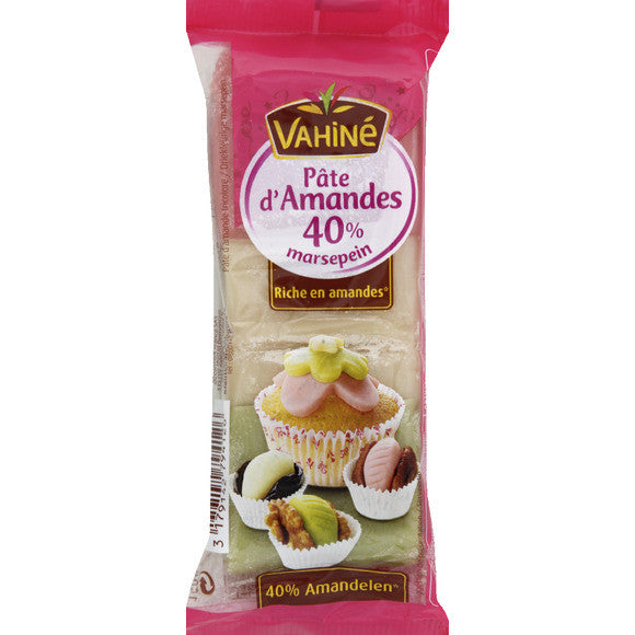 🇫🇷 Vahiné Almond Paste Marzipan 40% (tricolor)