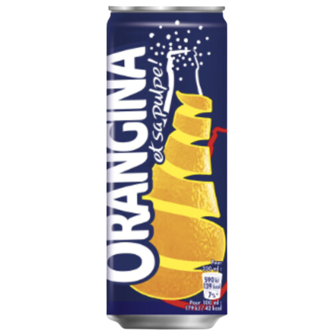 🇫🇷 Sparkling Citrus Beverage w/ Pulp, 11.2 fl. oz. (330 ml)