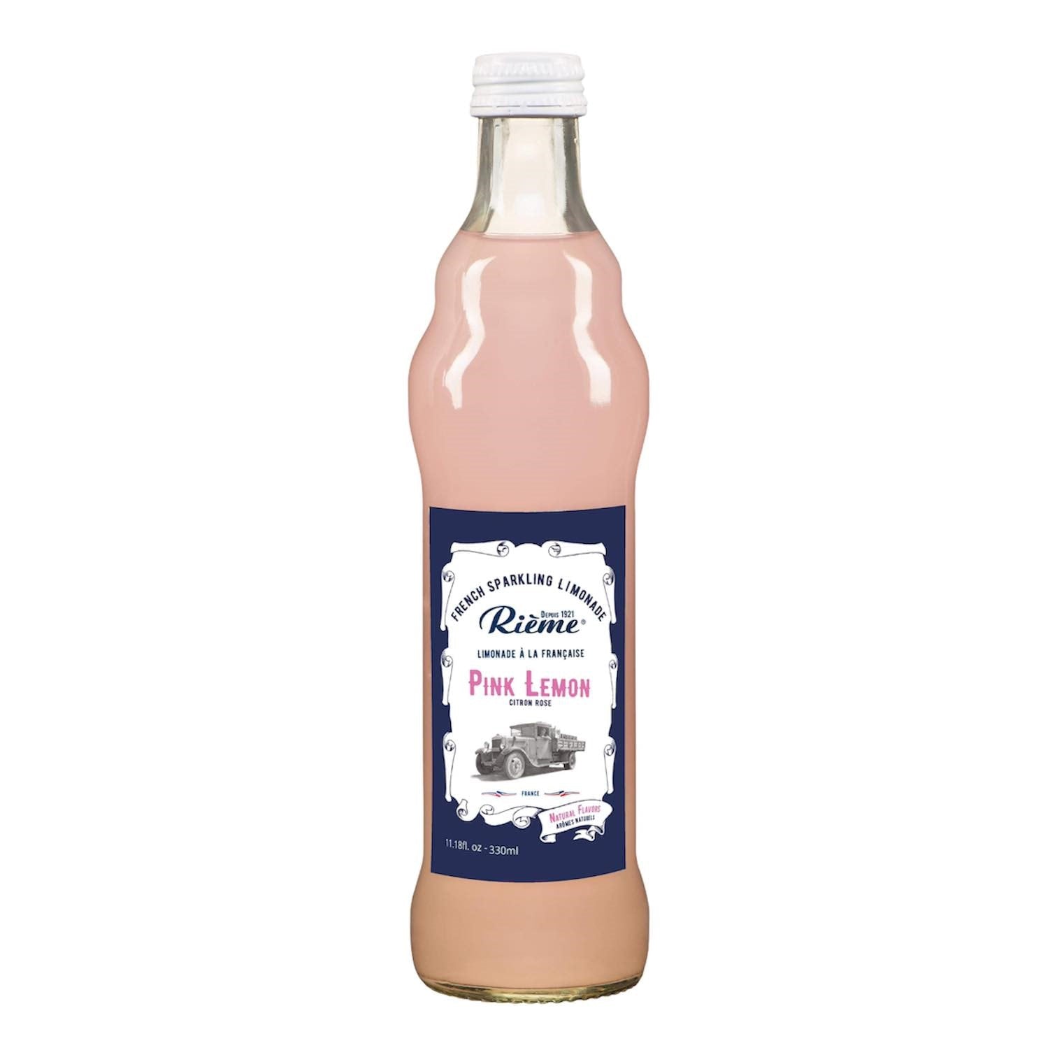 🇫🇷 French Sparkling Pink Grapefruit Lemonade by Rième 1921, 11.15 fl. oz. (330ml)