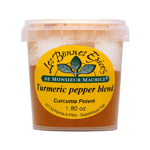 🇫🇷 Tumeric Pepper Blend Seasoning by Les Bonnes Épices de Monsieur Maurice, 1.80 oz
