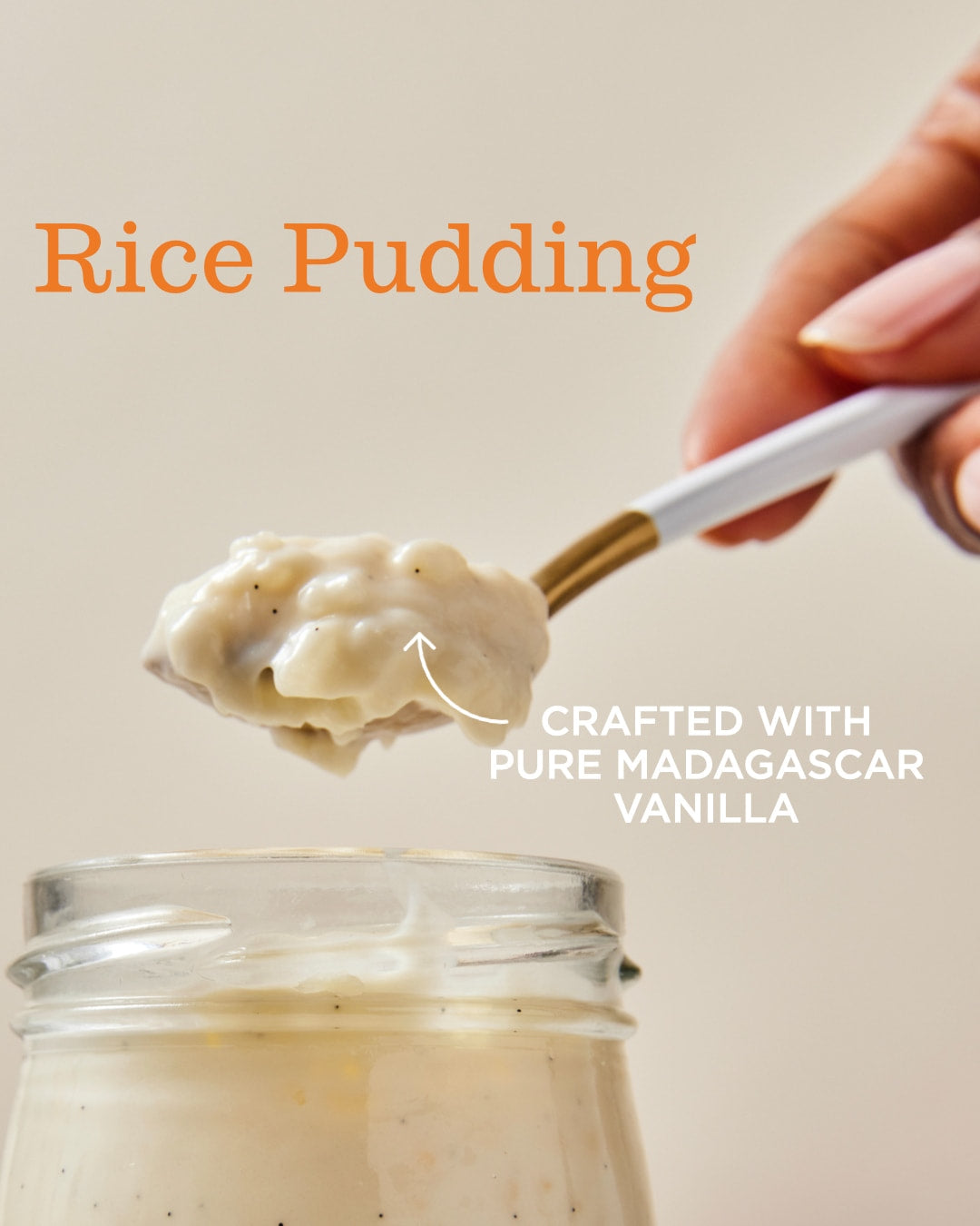 🇺🇸 2 Organic Vanilla Rice Pudding 'Riz Au Lait' by Petit Pot